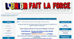 Desktop Screenshot of l-union-fait-la-force.info