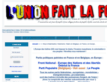 Tablet Screenshot of l-union-fait-la-force.info